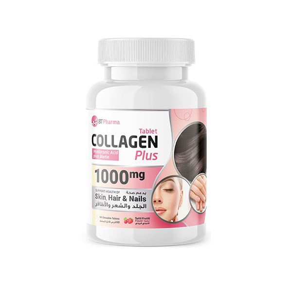 Bt Pharma Collagen Plus 1000Mg 120 Chew Tab